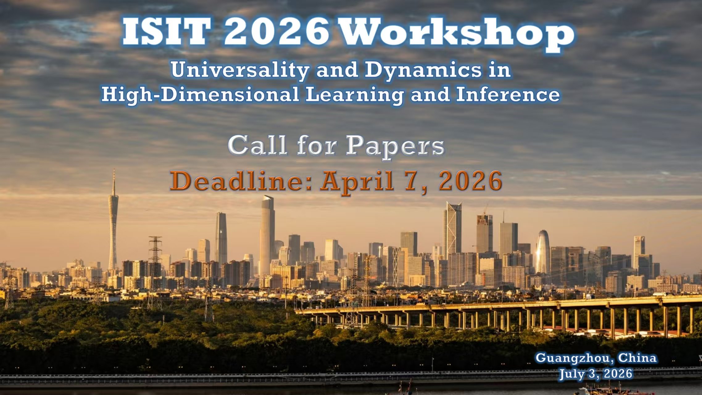 Workshop Call for Papers Poster